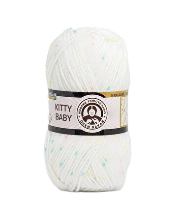 Ören Kadın Kitty Baby El Örgü Ipi 100 Gr 375  Numara 1 adettir