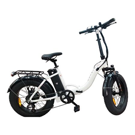 Corelli Voniq 20 42 Folding Fat Bike Beyaz