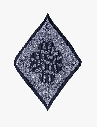 Desenli Piliseli Şal