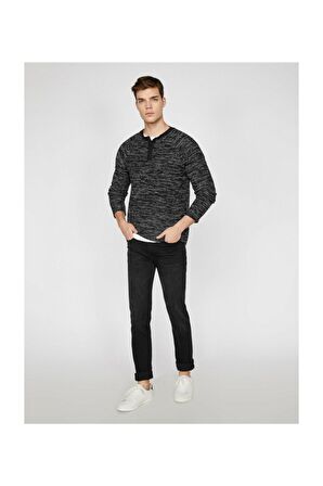 Erkek Gri Pantolon 9YAM43749LD