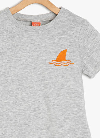 Koton    Gri Erkek Çocuk T-Shirt