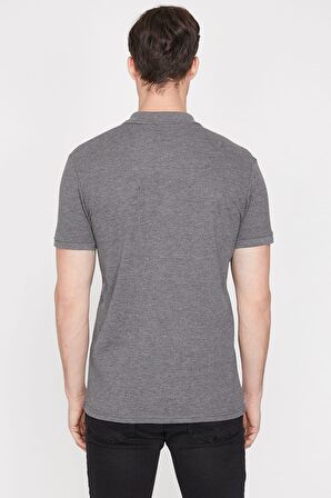 Erkek Mavi Polo Yaka T-Shirt 9YAM12133LK