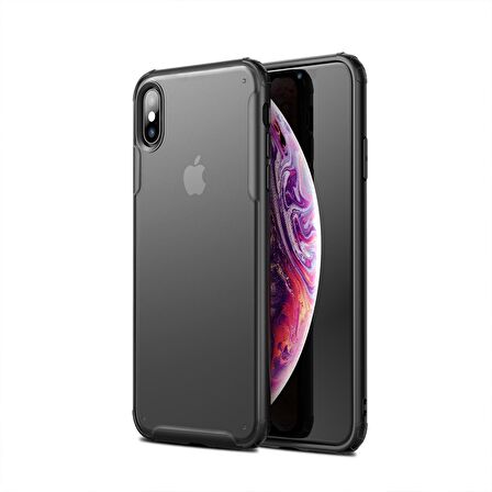 BİKAPAK ELIT MIST IPHONE X/XS SİYAH KAPAK