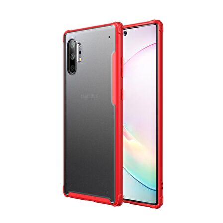 BİKAPAK ELIT MIST SAMSUNG NOTE 10 PLUS KIRMIZI KAPAK