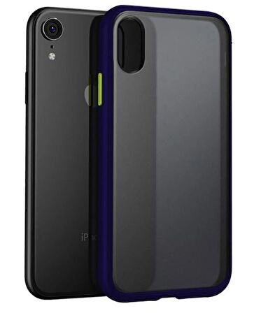 BİKAPAK ELIT ENIGMA IPHONE XR MAVİ KAPAK
