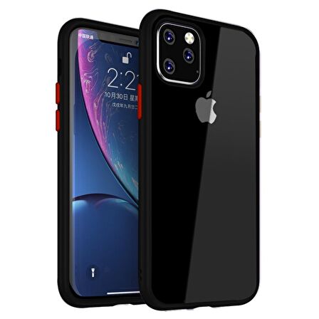 BİKAPAK ELIT SHINE IPHONE 11 PRO SİYAH KAPAK