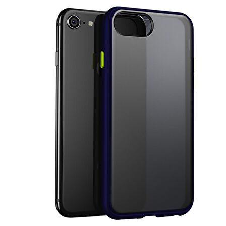 BİKAPAK ELIT ENIGMA IPHONE 7/8/SE 2 MAVİ KAPAK