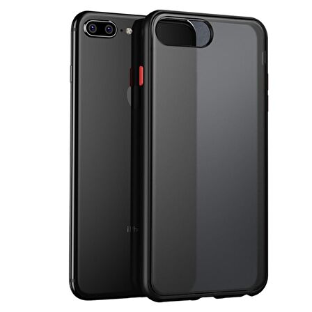 BİKAPAK ELIT ENIGMA IPHONE 7/8 PLUS SİYAH KAPAK