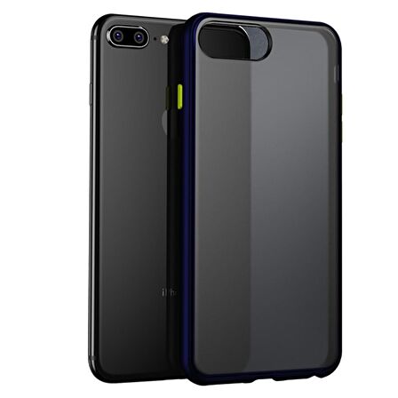 BİKAPAK ELIT ENIGMA IPHONE 7/8 PLUS MAVİ KAPAK