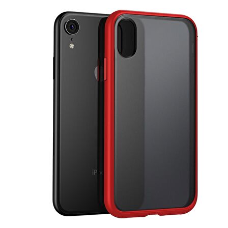 BİKAPAK ELIT ENIGMA IPHONE XR FULL KIRMIZI KAPAK