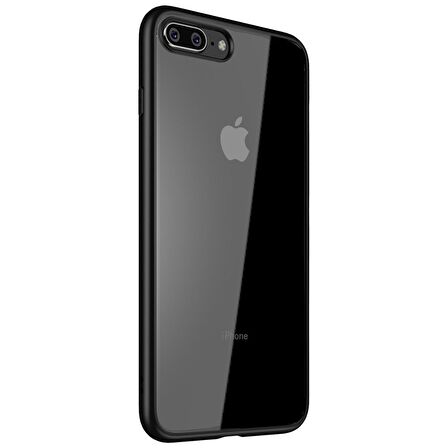 BİKAPAK ELIT SHINE IPHONE 7/8 PLUS FULL SİYAH KAPAK