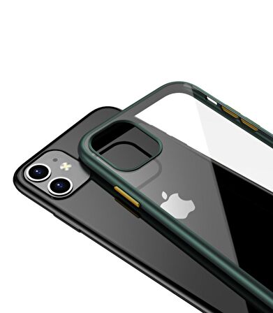BİKAPAK ELIT SHINE IPHONE 11 PRO FULL KIRMIZI KAPA