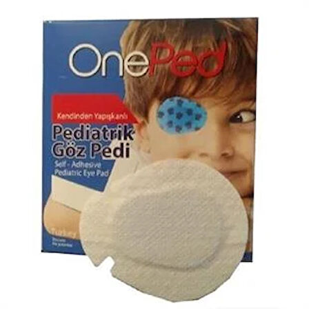 One Ped Steril Göz Pedi Çocuk 25'li