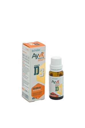 Dr.Prüfer Ayvit D3 Damla 50.000'Iu 15 ml
