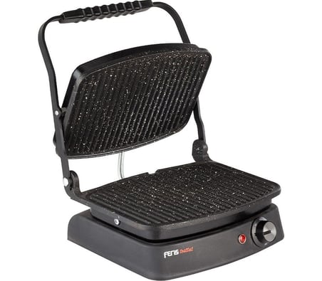 Feris Feristosttat Döküm Tost Makinesi Teflon Kaplamalı Siyah