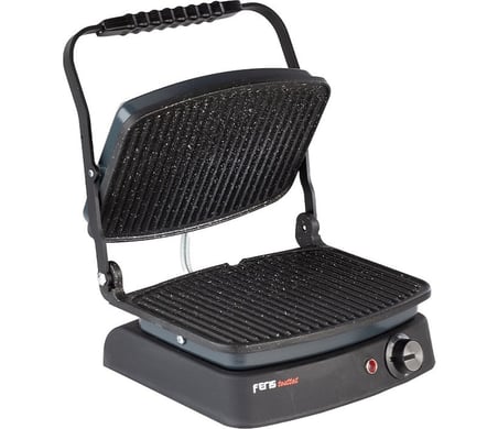 Feris Feristosttat Döküm Tost Makinesi Teflon Kaplamalı Antrasit