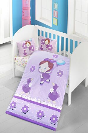 Komfort Home Bebek Uyku Seti %100 Pamuk (Yorgan ve +2 Yastıklı)