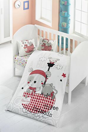 Komfort Home Bebek Nevresim Takımı %100 Pamuk (Victoria)