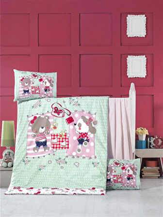 Komfort Home Bebek Uyku Seti %100 Pamuk (Yorgan ve +2 Yastıklı)