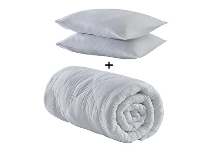 Komfort Home Battal Boy Microfiber Yorgan +2 Yastık