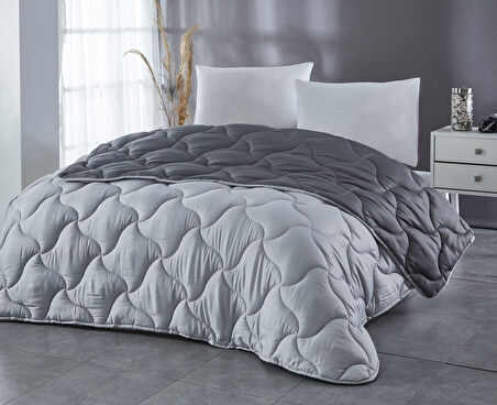 Komfort Home Renkli Tek Kişilik Microfiber Yorgan +1 Yastık