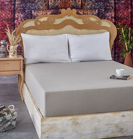Komfort Home Tek Kişilik Özel Ölçü Penye Lastikli Çarşaf 120x200 CM