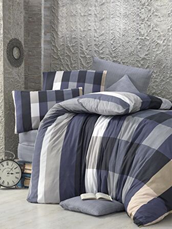 Komfort Home Çift Kişilik Polycotton Nevresim Takımı (Çiğdem)