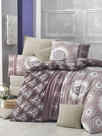 Komfort Home Çift Kişilik Polycotton Nevresim Takımı (Ilgım)