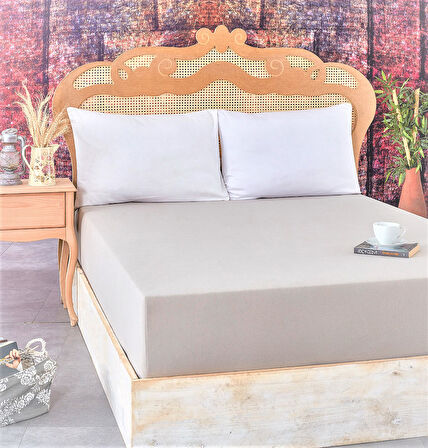 Komfort Home King Size Penye Lastikli Çarşaf 180x200 CM