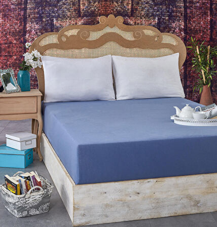 Komfort Home King Size Penye Lastikli Çarşaf 180x200 CM