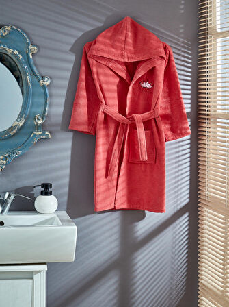 Komfort Home %100 Pamuklu Genç Bornoz / 11-12 Yaş