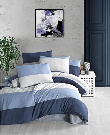 Komfort Home Çift Kişilik Polycotton Nevresim Takımı (Route)