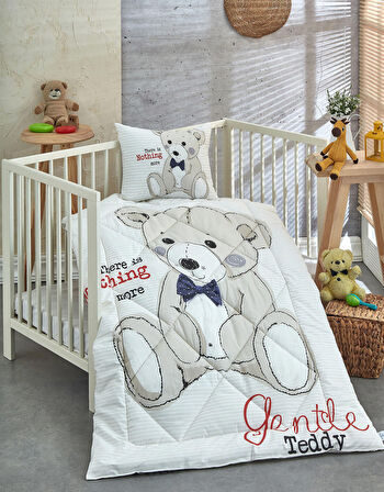 Komfort Home Ranforce Bebek Yorgan Seti %100 Pamuk / V20