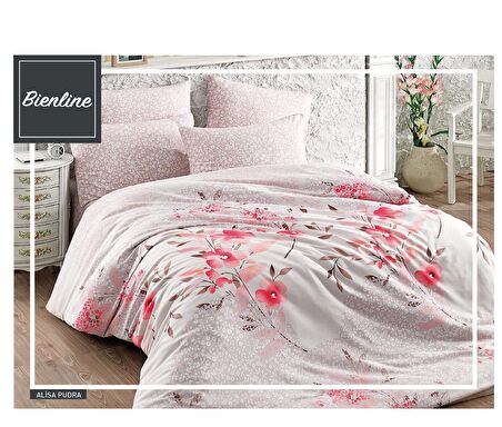 Komfort Home Tek Kişilik Ranforce Nevresim Takımı  / Alisa Pudra