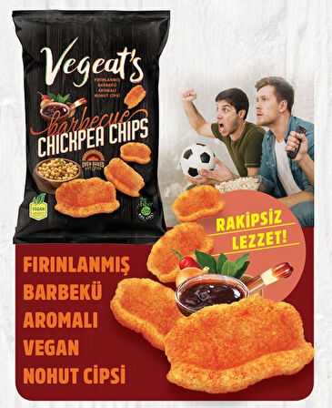Vegeat’s Fırınlanmış Barbekü Aromalı Nohut Cipsi (50GR X 6 ADET)