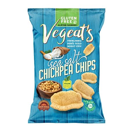 Vegeats Deniz Tuzlu Nohut Cipsi 50 gr