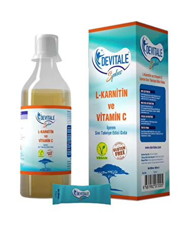 Devitale Splus 500 Ml Solüsyon - Devitale 💧 Splus | C Vitamini, L-karnitin Ve Akasya Gamı Içeren Sıvı Lif Takviyesi