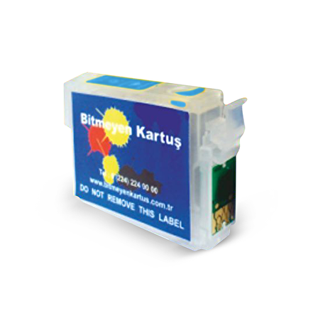 EPSON 1292 UYUMLU MAVİ Kolay Dolan Kartuş (DOLU)- B42/ BX305/ BX320/ BX525/ BX535/ BX625/ SX230/ SX2