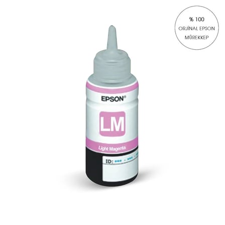 Epson T6736 Orijinal Açık Kırmızı Light Magenta Mürekkep 70 ml L800 L810 L850 L1800