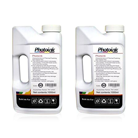 Canon E414   2 Litre Siyah Photoink  Mürekkep 100.000 Sayfalık