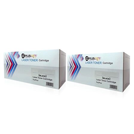 2 ADET HP CB540A Siyah /WB/125A/CP1510/CP1215/CP1515  PLUSCOPY TONER