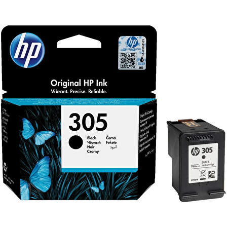 Hp 305 Siyah Mürekkep Kartuşu 3YM61AE