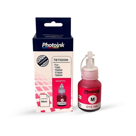 Brother BT-5000M Uyumlu Photoink Plus Kırmızı Mürekkep 40 ml