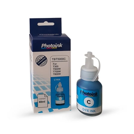 Brother BT-5000C Uyumlu Photoink Plus Mavi Mürekkep 40 ml