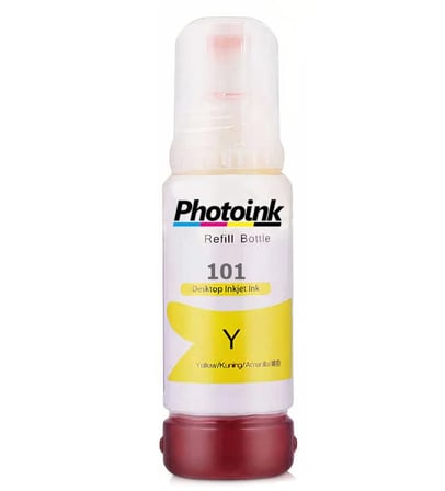 Epson 101 EcoTank Uyumlu Photoink Pigment Sarı Mürekkep 70 ml
