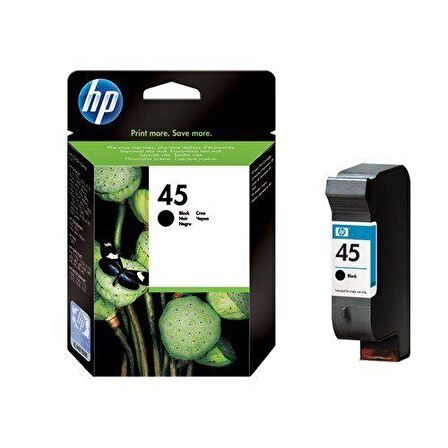 HP 45 Büyük Siyah Kartuş 51645AE / 51645A