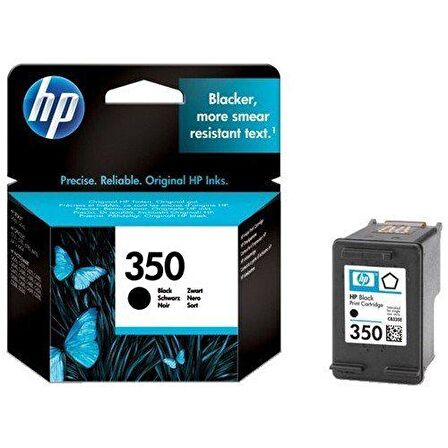 Hp 350 Orjinal Siyah Kartuş