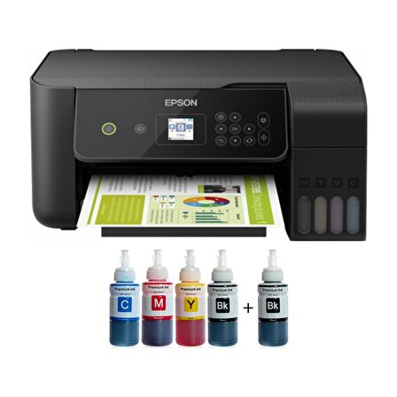 Epson Tanklı L3260 Photoink Mürekkepli Tanklı Yazıcı (1 Siyah Mürekkep Hediyeli)