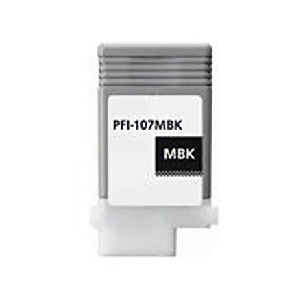 Canon PFI-107MBK/6704B001 Matte Black MBK Muadil Kartuş