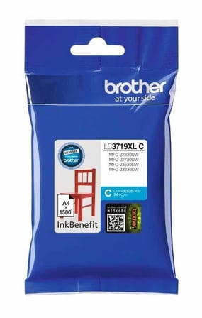 Brother LC3719XLC Mavi Orijinal Mürekkep Kartuşu 1500 Sayfa